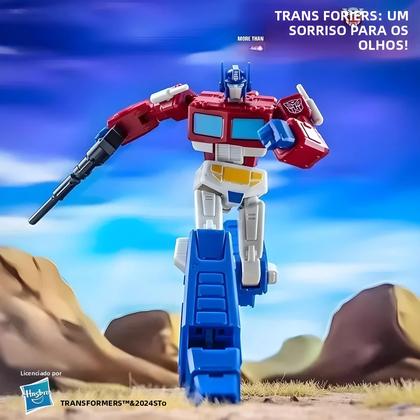 Imagem de Figura De Ação Articulada Optimus Prime Soundwave Transformers Com Múltiplas Posições Em Caixa