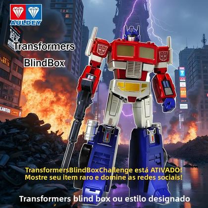 Imagem de Figura De Ação Articulada Optimus Prime Soundwave Transformers Com Múltiplas Posições Em Caixa