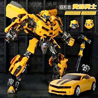 Imagem de Figura de Ação Bumblebee Transformers 28cm - Autobots - Brinquedo para Meninos