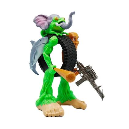 Figura De Ação De Anime Italian Brainrot Monster Tung Tung Tung