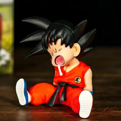 Imagem de Figura de Ação Goku Sentado Dragon Ball Z - 10cm PVC