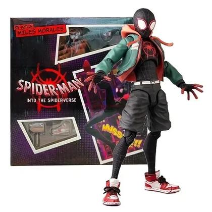 Imagem de Figura de Ação Homem-Aranha Spider-verse - Gwen, Peter e Miles Morales - Brinquedo de Natal