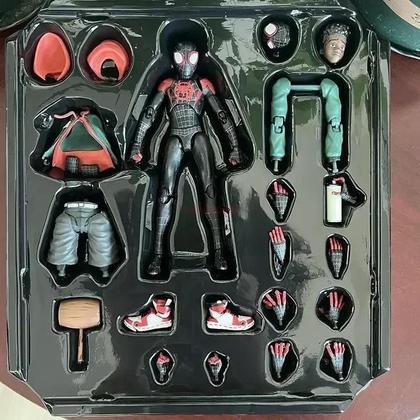 Imagem de Figura de Ação Homem-Aranha Spider-verse - Gwen, Peter e Miles Morales - Brinquedo de Natal