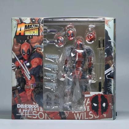 Imagem de Figura de Ação Marvel X-Men Deadpool Yamaguchi - 15cm - Articulações Móveis