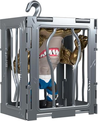 Figura de ação Mattel Street Sharks Jab 15cm, série de TV dos anos