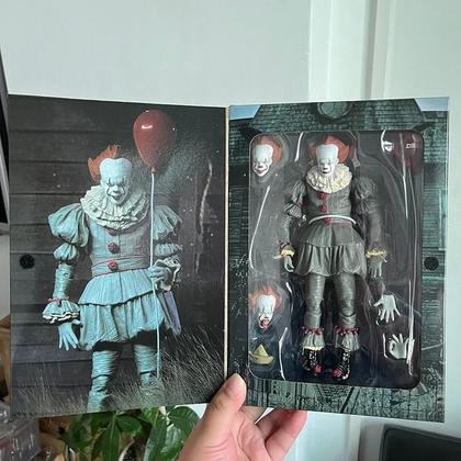 Imagem de Figura de Ação NECA Pennywise - Boneco de Terror de 18cm - Presente de Natal