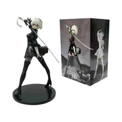 Figura de Ação NieR Automata 2B - 18cm - PVC - Colecionável