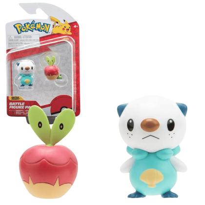 Imagem de Figura de Ação Pokémon Oshawott e Applin Battle Figure Sunny