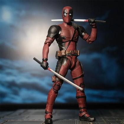 Imagem de Figura de Ação Shfiguarts Deadpool e Wolverine - Articulada - Novos Mutantes