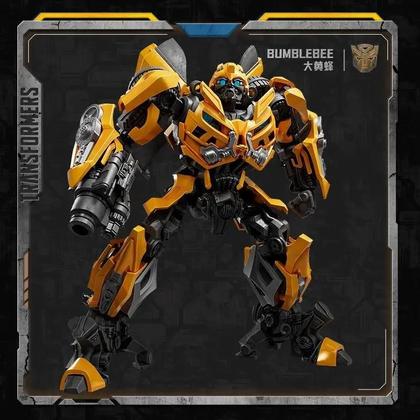 Imagem de Figura De Ação Transformável Bumblebee Megatron Blokees, Modelo Clássico, Estátua, Brinquedo De