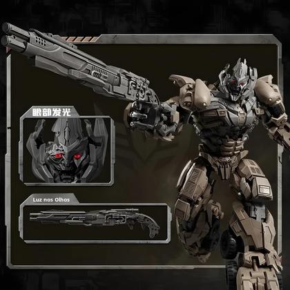 Imagem de Figura De Ação Transformável Bumblebee Megatron Blokees, Modelo Clássico, Estátua, Brinquedo De