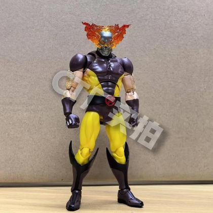 Figura De Ação Wolverine Mafex 096 138 X-Men Anime Estátua Modelo