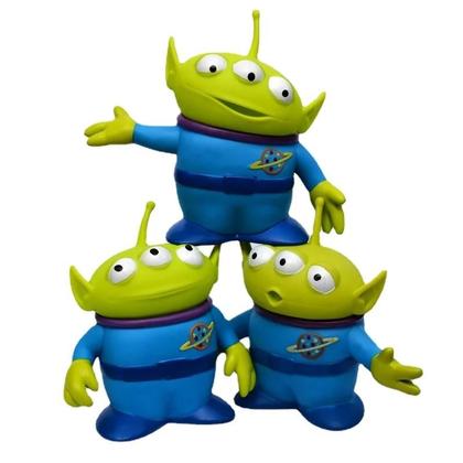 Imagem de Figura de Ação Woody e Aliens Toy Story - 15cm - Presente Decorativo