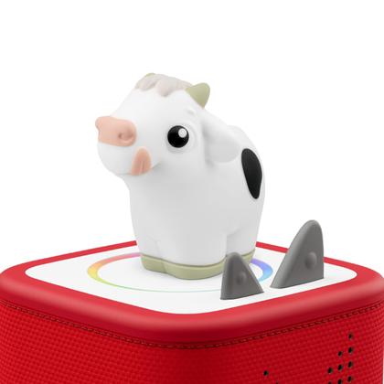 Imagem de Figura de brinquedo de áudio Tonies Minha Primeira Vaca, macia e apertável