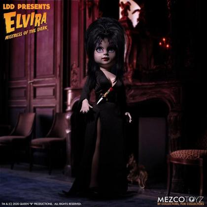 Figura Elvira - Mistress of the Dark - LDD Presents - Mezco