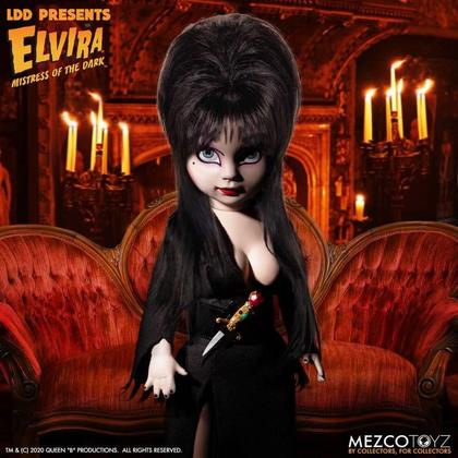 Figura Elvira - Mistress of the Dark - LDD Presents - Mezco