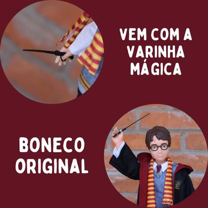 Imagem de Figura Harry Potter Articulado 45cm 1650 Brinquedos Rosita