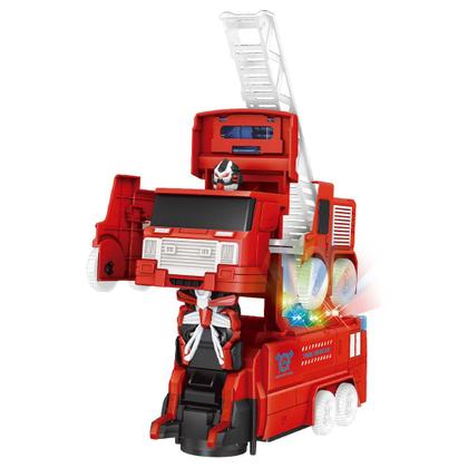 Imagem de Figura Interativa - 2 em 1 - Rescue Robots - Bombeiro - Toyng