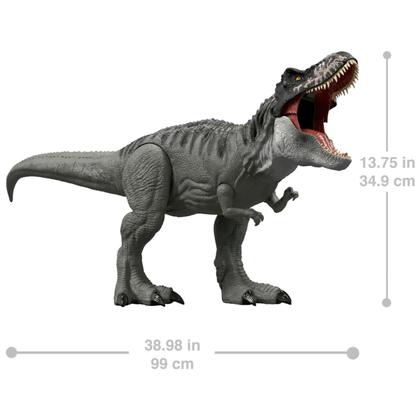 Imagem de Figura Jurassic World Rebirth Dinossauro Super T-Rex Gigante