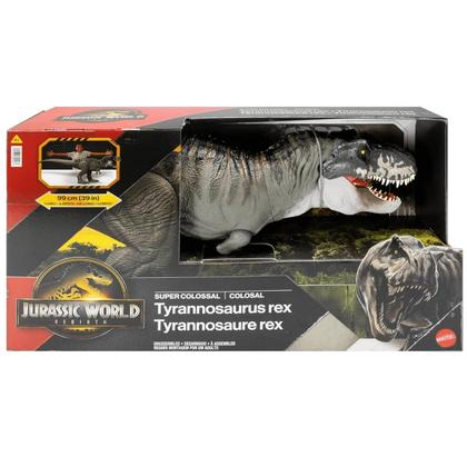 Imagem de Figura Jurassic World Rebirth Dinossauro Super T-Rex Gigante