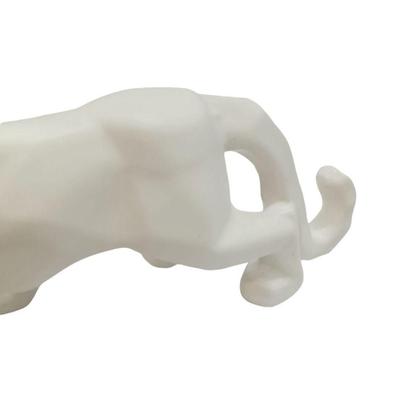 Imagem de Figura Leopardo cor Branco 20 cm - Western