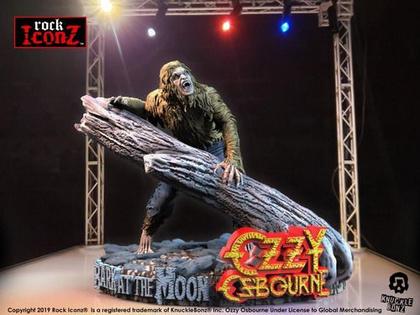 Figura Ozzy Osbourne Bark At The Moon Rock Iconz Knuclebonz