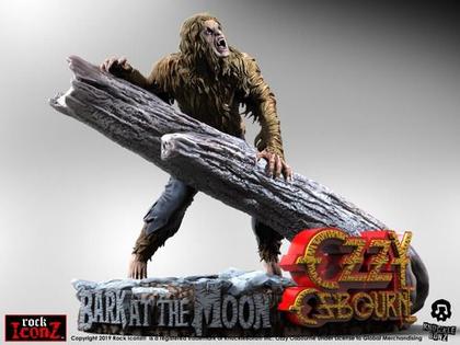 Figura Ozzy Osbourne Bark At The Moon Rock Iconz Knuclebonz