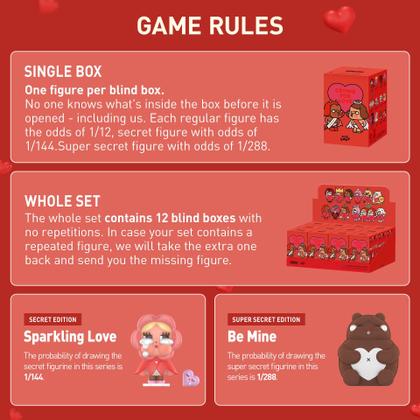 Figura POP MART Crybaby Crying for Love Series x12 - Brincadeiras