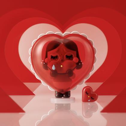 Figura POP MART Crybaby Crying for Love Series - Mini Boneco
