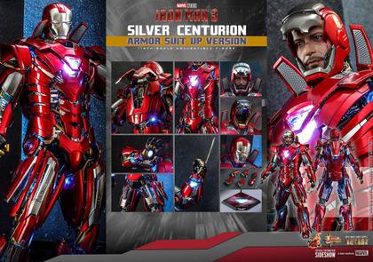 Figura Silver Centurion Suit Up Version - Marvel - Sixth Scale