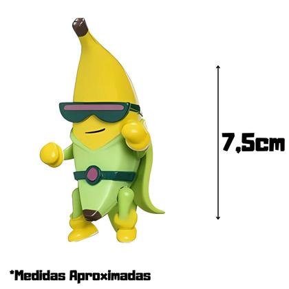 Figura Stumble Guys Super Banana 7cm Pack 1 Multikids BR2373
