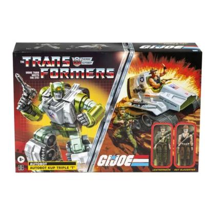Imagem de Figura Transformes X Gi Joe Kup Triple T. - Hasbro F9941