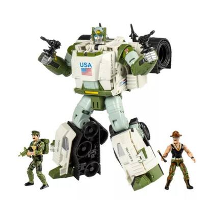 Imagem de Figura Transformes X Gi Joe Kup Triple T. - Hasbro F9941