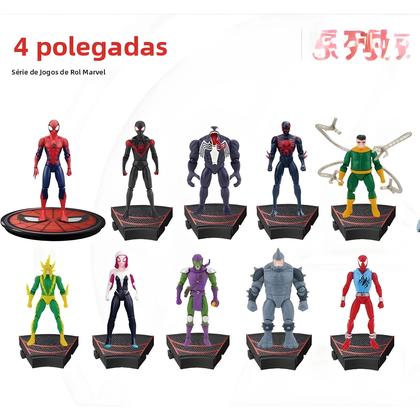 Figuras De Ação Do Homem-Aranha 4 Polegadas ZD Original GREEN