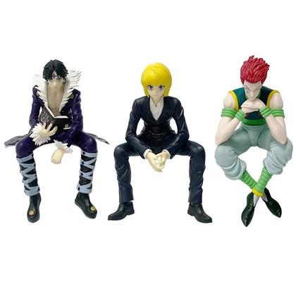 Imagem de Figuras de Ação Hunter x Hunter (13cm) - Kurapika, Chrollo, Illumi, Hisoka