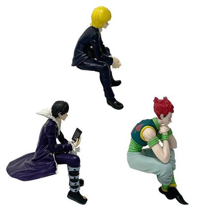 Imagem de Figuras de Ação Hunter x Hunter (13cm) - Kurapika, Chrollo, Illumi, Hisoka