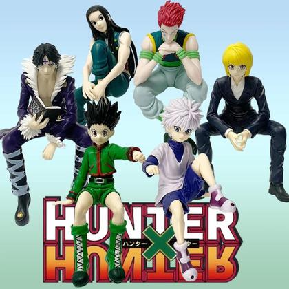 Figuras de Ação Hunter x Hunter - Gon, Killua, Kurapika e Chrollo Imagem de Figuras de Ação Hunter x Hunter - Gon, Killua, Kurapika e Chrollo
