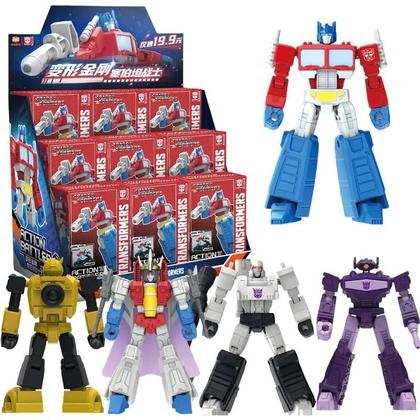 Imagem de Figuras De Ação Optimus Prime, Megatron, Starscream, Shockwave, Bumblebee, Autobots, Caixa Surpresa,