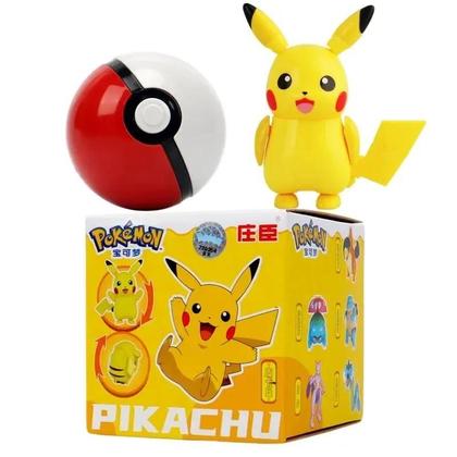 Imagem de Figuras de Ação Pokémon - Pikachu, Charizard, Jenny e Tartaruga - Presente