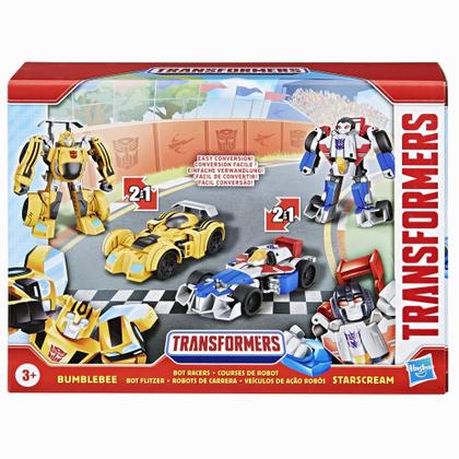 Imagem de Figuras de ação Transformers Bumblebee e Starscream 3+ Years