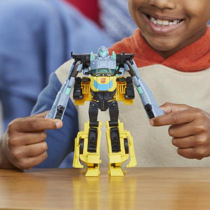 Imagem de Figuras de ação Transformers EarthSpark Cyber-Combiner