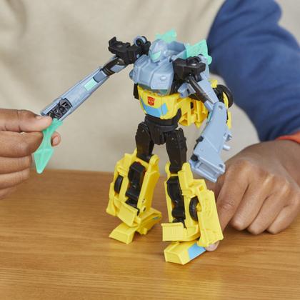 Imagem de Figuras de ação Transformers EarthSpark Cyber-Combiner