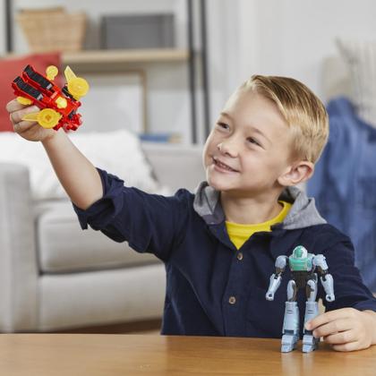 Imagem de Figuras de ação Transformers EarthSpark Cyber-Combiner