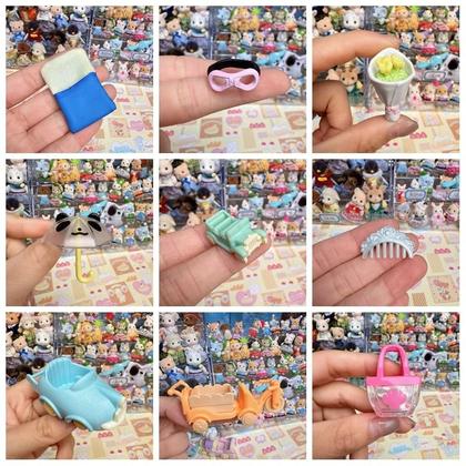 Imagem de Figuras De Anime Fofas Da Sylvanian Families Calico Critters Para Crianças, Ternuas Ternurines,