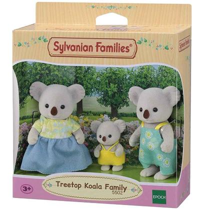 Imagem de Figuras - Sylvanian Families - Família Coalas Copa de Árvore - Epoch