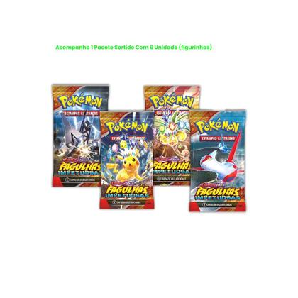 Figurinhas Sortidas Pokémon Escarlate e Violeta Fagulhas