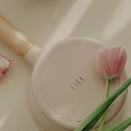 Imagem de Fika - Panela 18cm/1,6L - Indução, Neoflam, Cor Rosa, Alumínio Injetado com Revestimento Cerâmico Interno & Externo