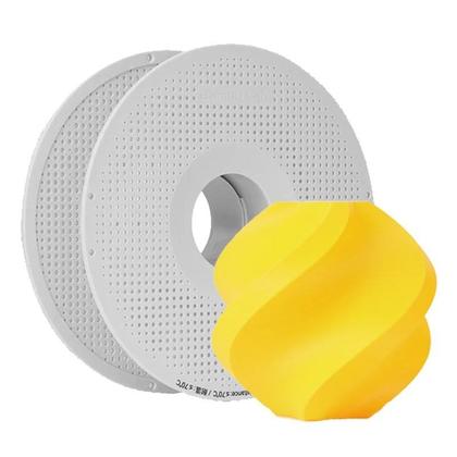 Imagem de Filamento Bambu Lab PLA Lite 1 kg Amarelo para Impressora 3D Com Carretel Reutilizável
