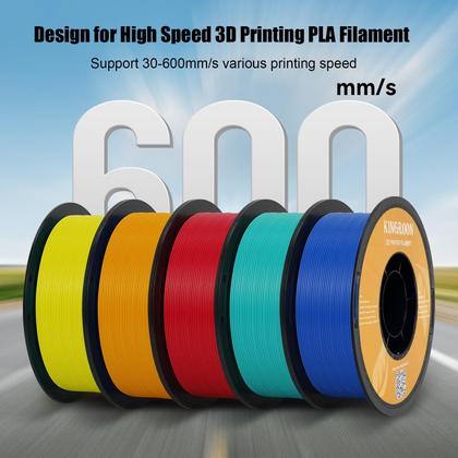 Imagem de Filamento de impressora 3D KINGROON PLA de alta velocidade 1,75 mm 16 kg