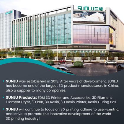 Imagem de Filamento de impressora 3D SUNLU PLA 1,75 mm 2 kg (1 kg x 2) cinza+cinza